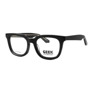 GEEK EYEWEAR RAD 09 JR BLACK 48-17-135 Plastic Full Rim Eyeglasses Frame Only